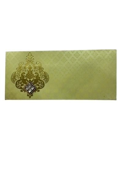 Emerald Crest | Handmade Shagun Lifafa