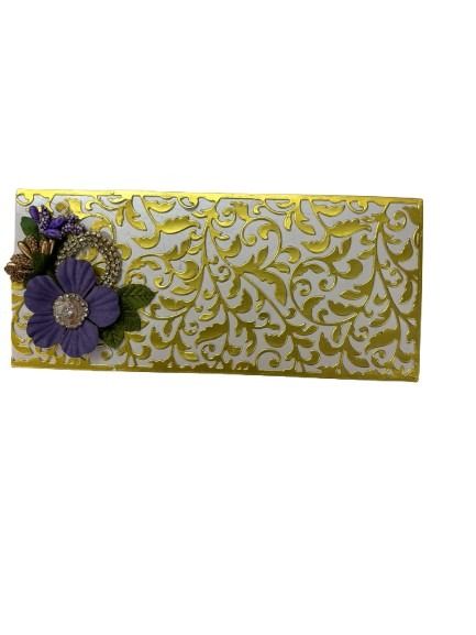 Amethyst Garden | Handmade Shagun Lifafa